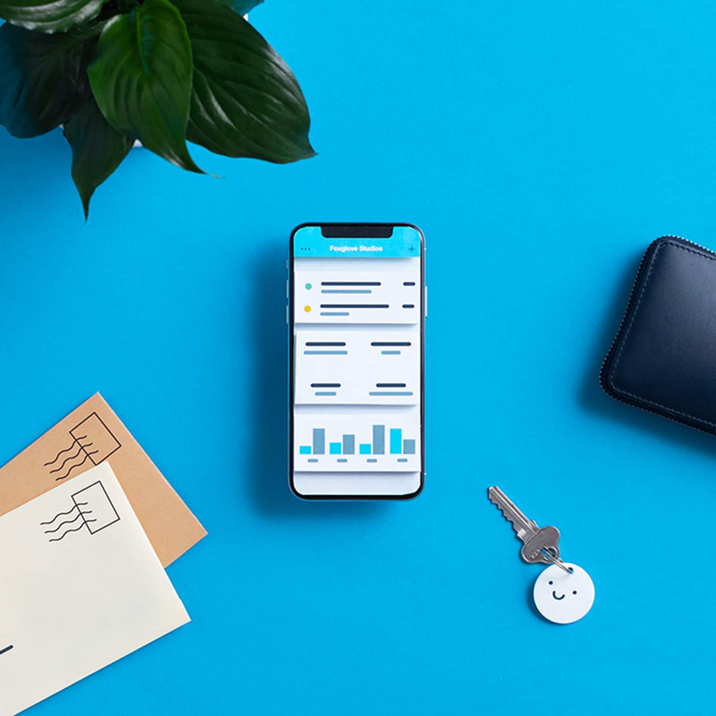 Xero's accounting software for hotels running on a mobile device