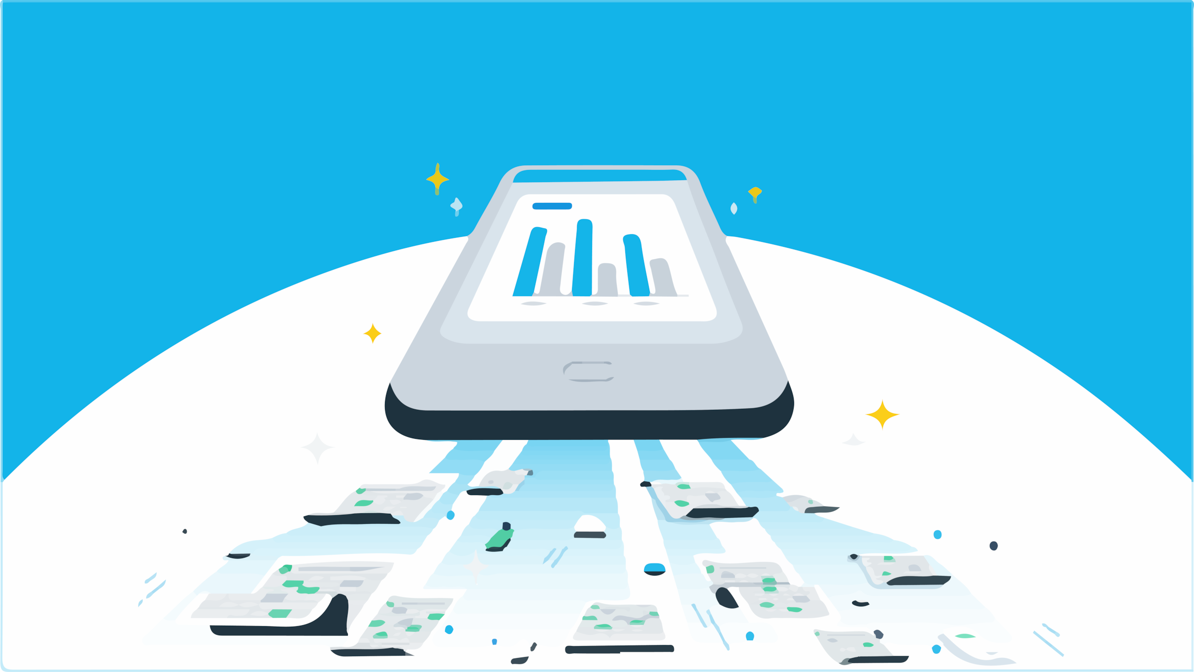 Table shows Xero gives push-button reporting, customizable formats, online sharing, and can visualize results. 