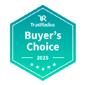 Trustradius Buyers Choice badge